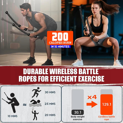 FlexTitan™ Rope-Free Battle Rope