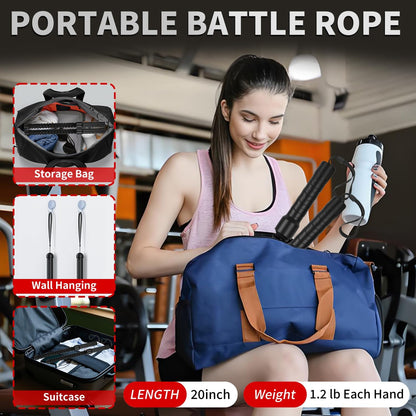 FlexTitan™ Rope-Free Battle Rope