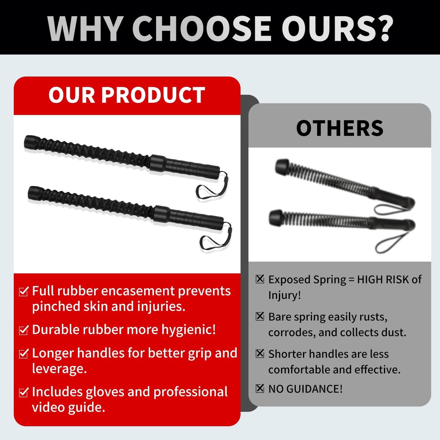 FlexTitan™ Rope-Free Battle Rope